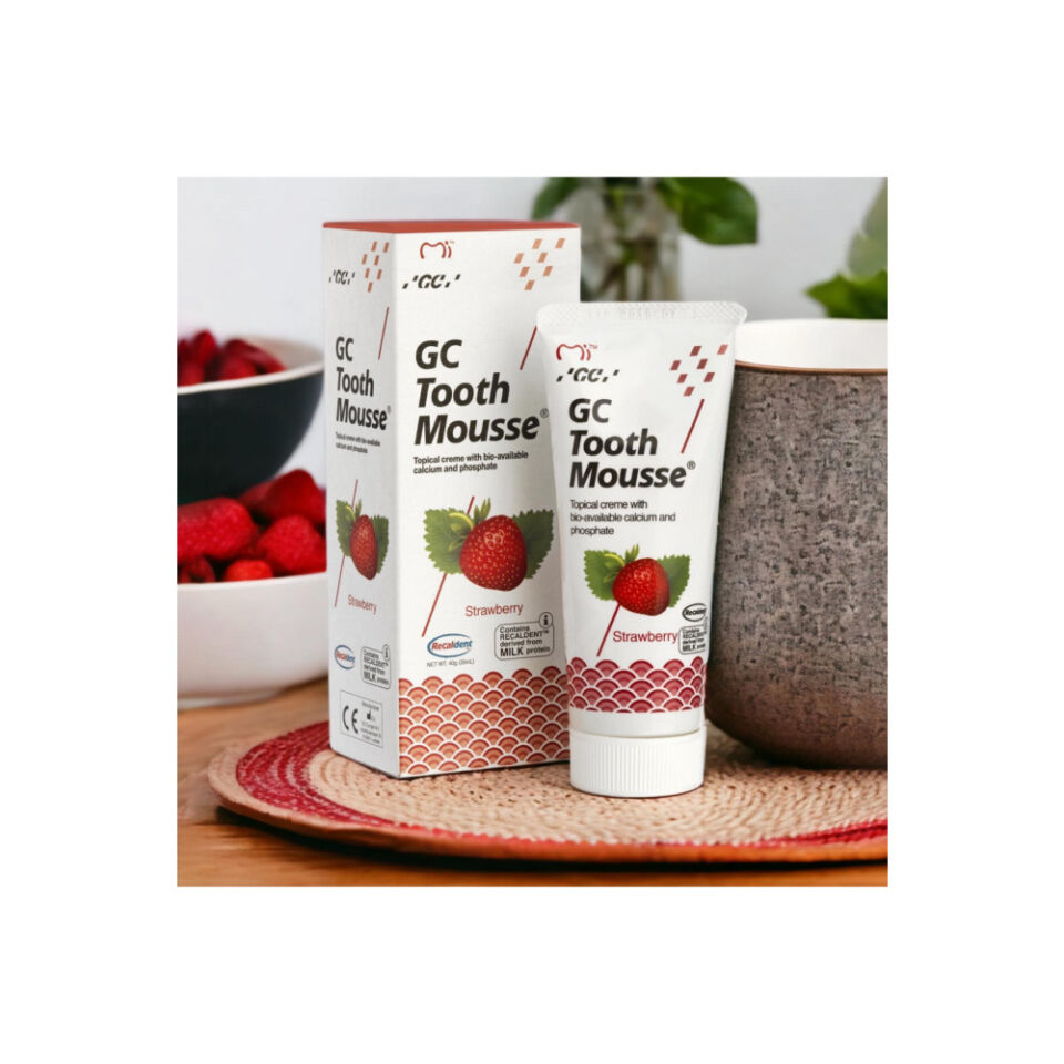 GC Tooth Mousse Çilekli Diş Macunu 40gr