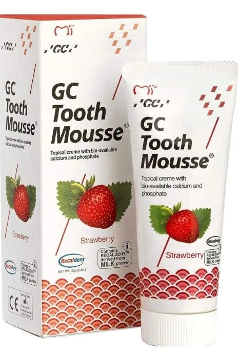 GC Tooth Mousse Çilekli Diş Macunu 40gr