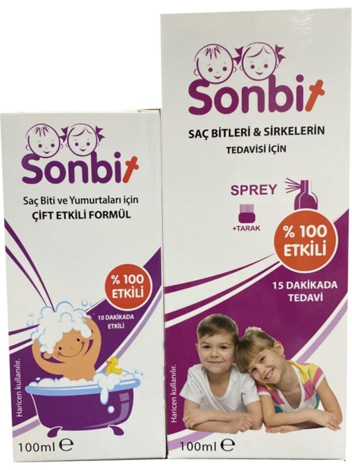 Sonbit 100 ml + 100 ml (Çelik Tarak Hediyeli)