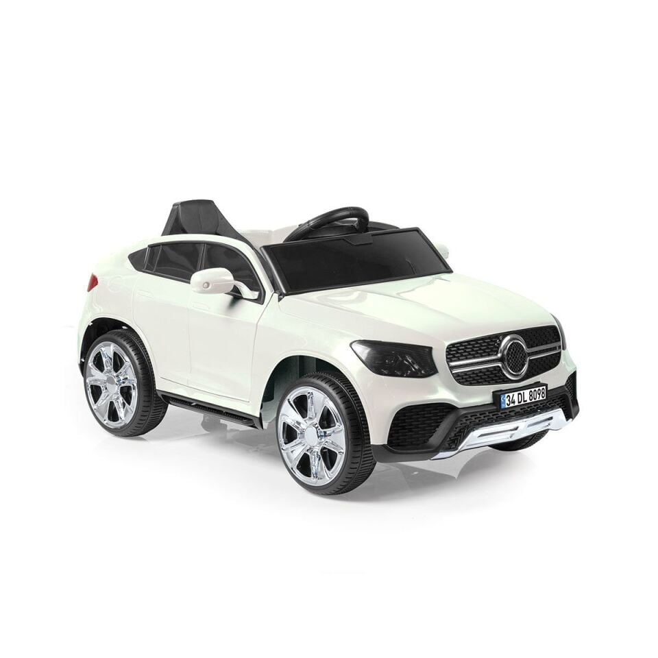 Dolu Grand Suv 12V Akülü Araba Dolu Oyuncak Beyaz