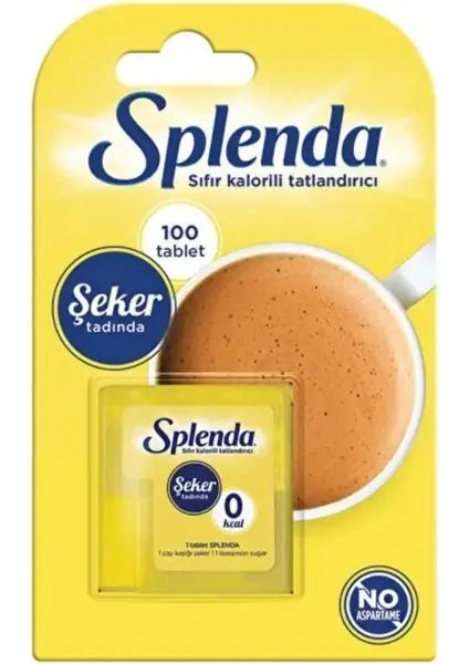 Splenda 100 Tablet Tatlandırıcı