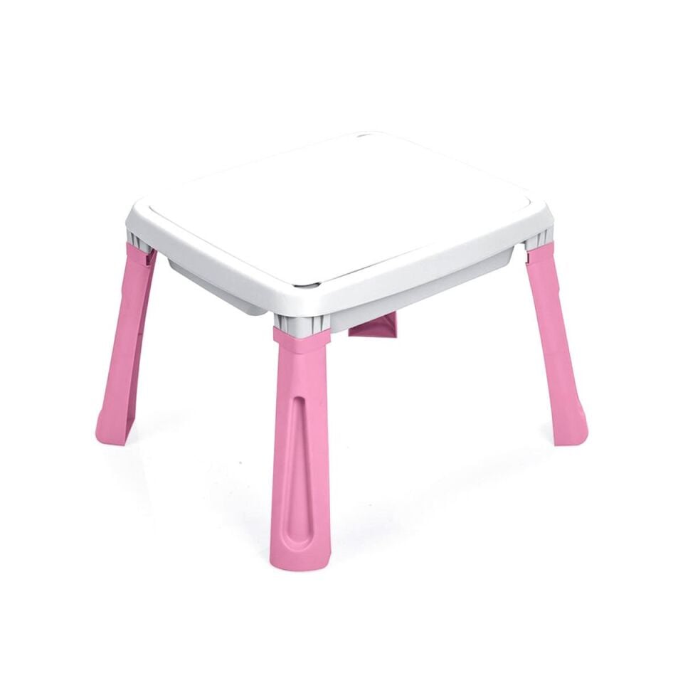 Dolu Su Ve Kum Aktivite Masası 3 In 1 - Pembe