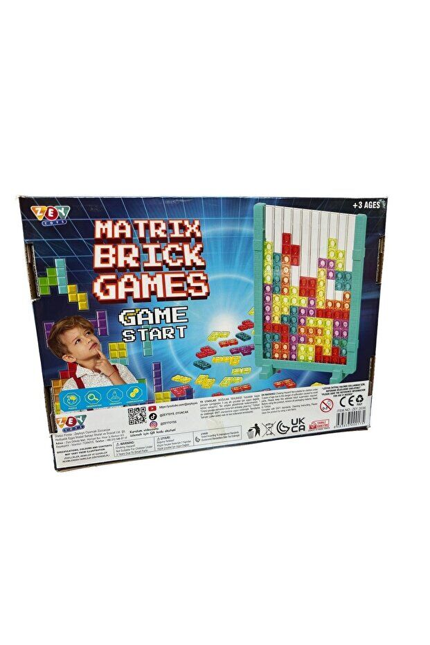 Aya Toys Matrix Tetris Ekransız Aktivite Oyuncağı Eğitici Oyuncak