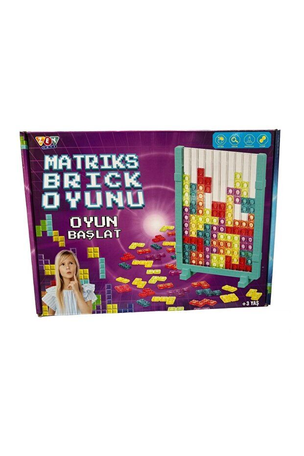 Aya Toys Matrix Tetris Ekransız Aktivite Oyuncağı Eğitici Oyuncak