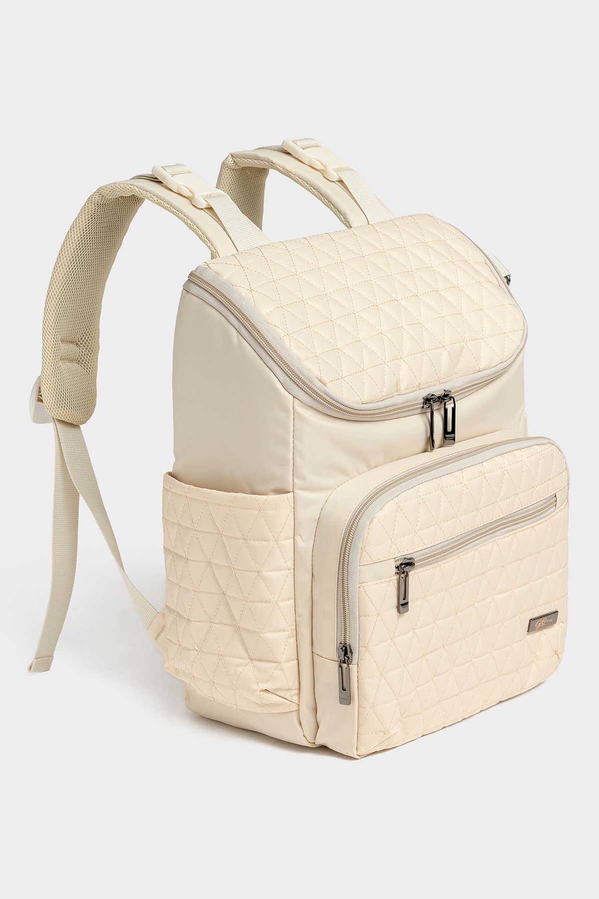 Baby2Go Go Bag Vıctorıa  Anne Bebek Bakım Çantası (Krem)