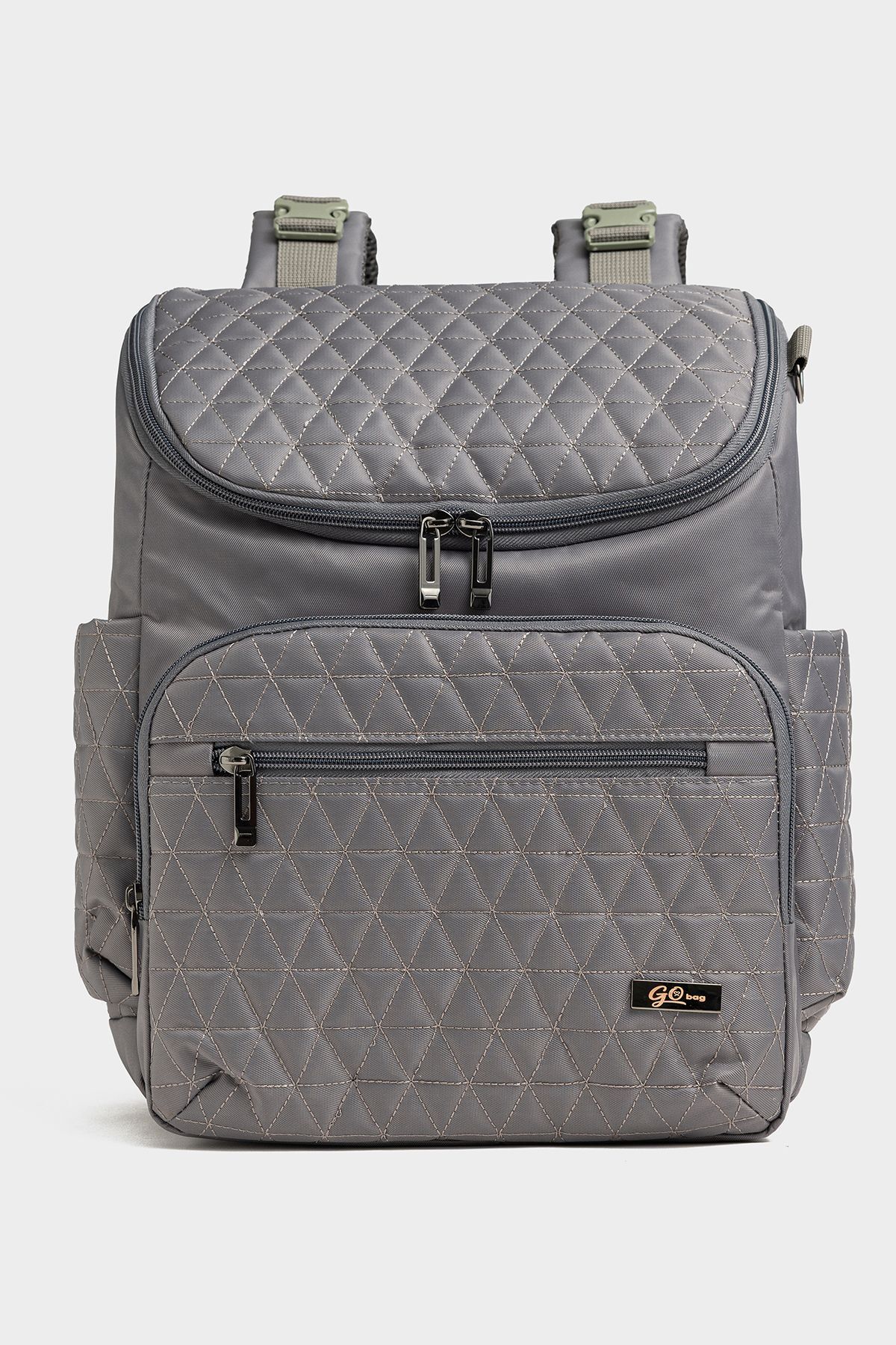 Baby2Go Go Bag Vıctorıa  Anne Bebek Bakım Çantası (Grı)