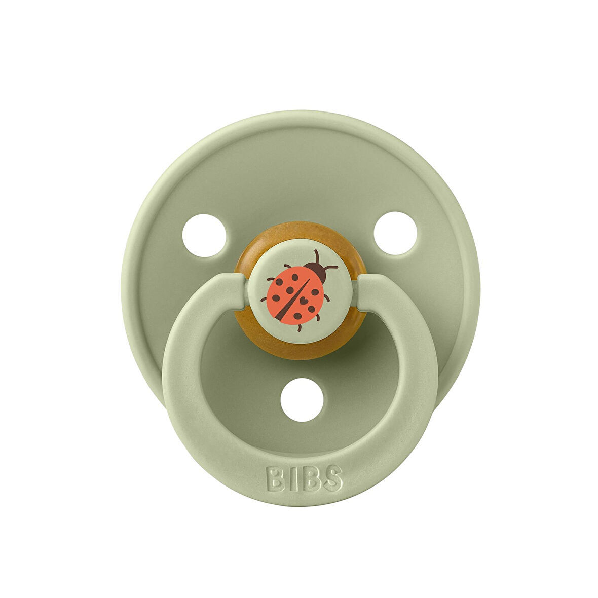 Bıbs Studio Colour Ladybug Emzik-Sage 6 Ay+