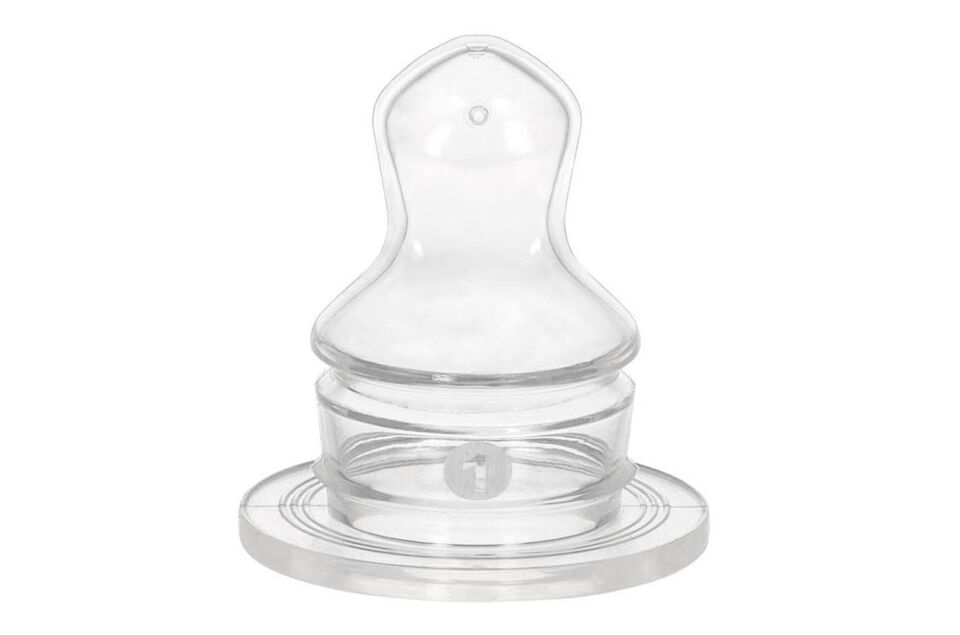 Wee Baby Baby Silikon Damaklı Biberon Emziği No:1