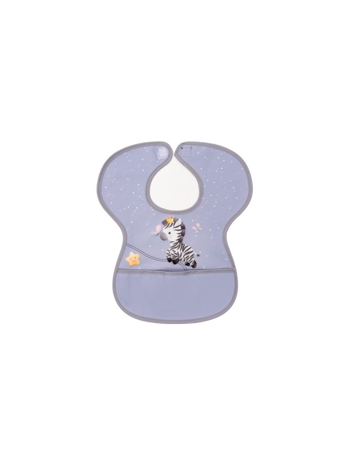 Sevi Bebe Cırtlı Muşamba Önlük - Zebra 22-184