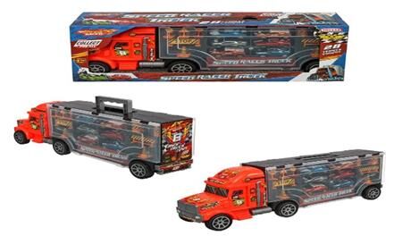 Toysan Toysan Tır Seti Speed Racer 6 Arabalı Toy-31
