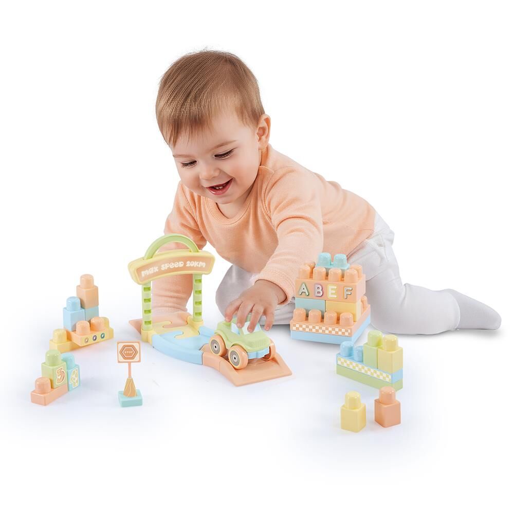 Dolu Oyuncak -Yol Ve Blok Set 30  Pcs  5218