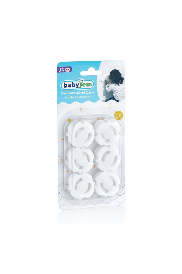 Babyjem Topraklı Priz Koruyucu 056