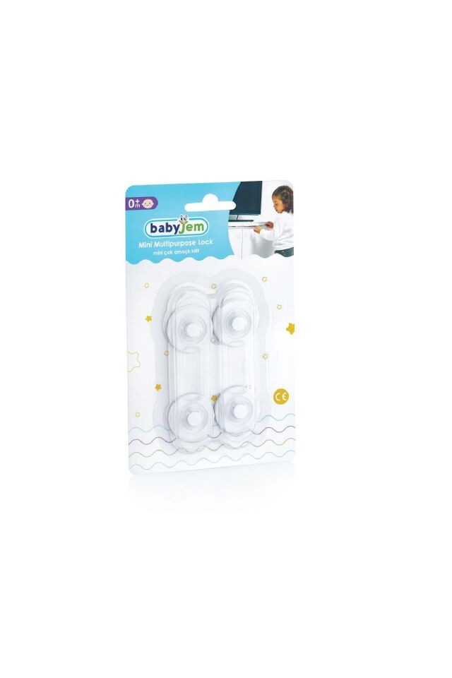 Babyjem Mini Çok Amaçlı Kilit 2 Adet 059