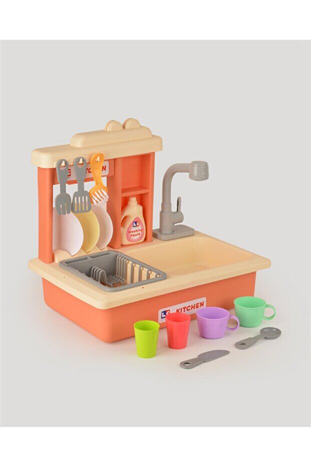Let's Be Child LC İnteraktif Lavabo Seti - Somon 36 m+ LC-30916-S