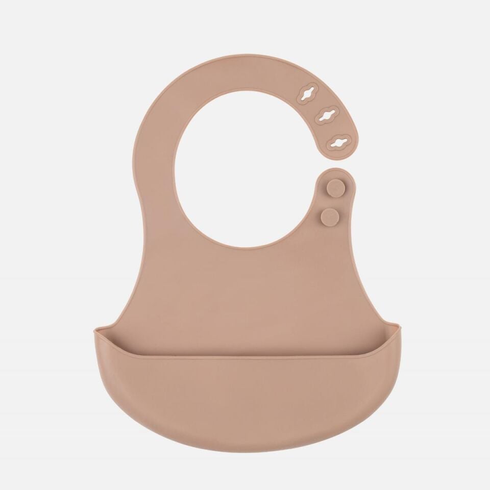 Babyjem Silikon Önlük Latte
