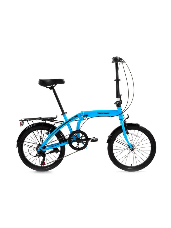Bisan TWIN-S-23 Ürün Rengi: AÇIK MAVİ Kadro: 32 CM Vites: 1x6 VİTES Tekerlek: 20'' Etiket Rengi: SİYAH