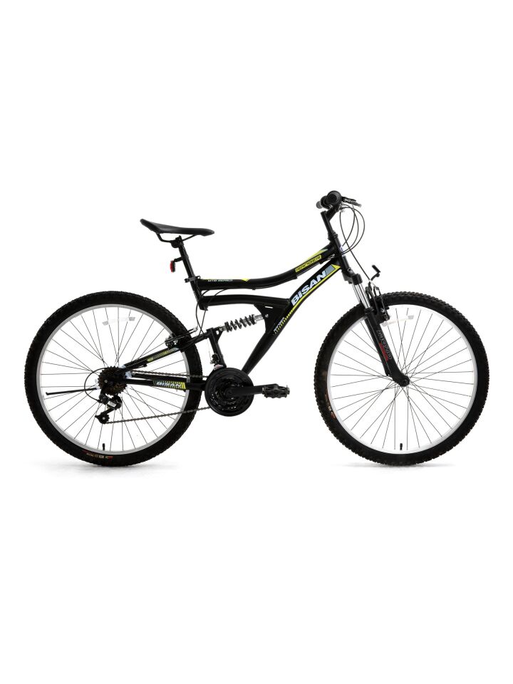Bisan Ranger-25 Ürün Rengi: MAT SİYAH Kadro: 42 CM Vites: 3x7 VİTES Tekerlek: 26'' Etiket Rengi: SARI