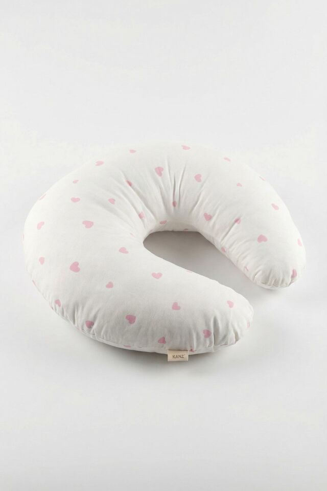 Kanz Bebek Emzirme Minderi Knz-036 Pink Heart