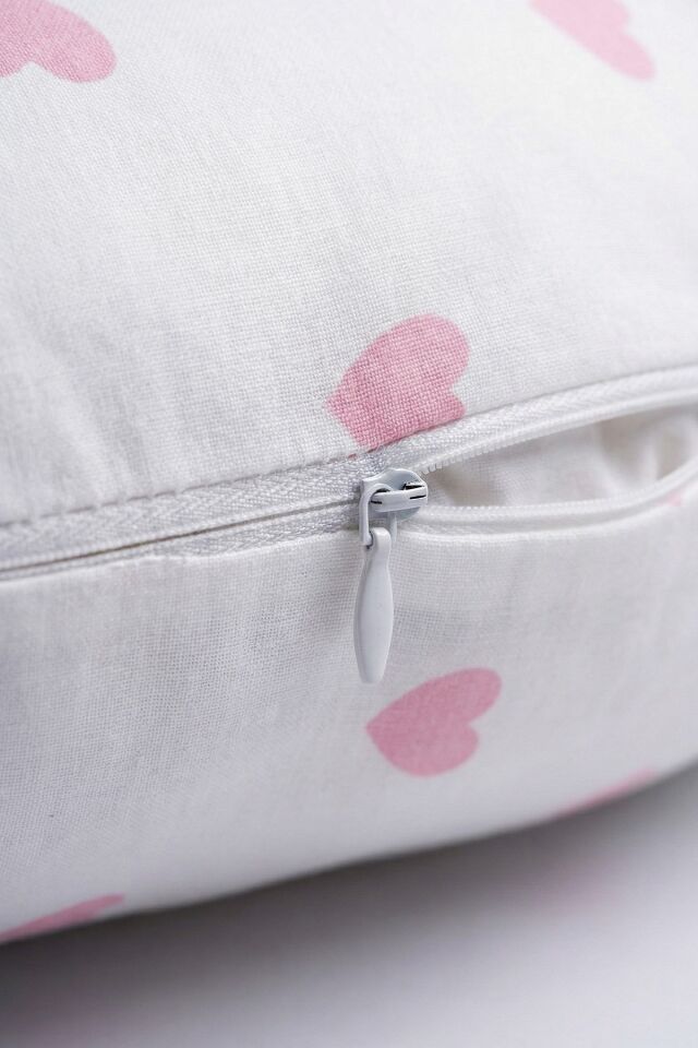 Kanz Bebek Emzirme Minderi Knz-036 Pink Heart