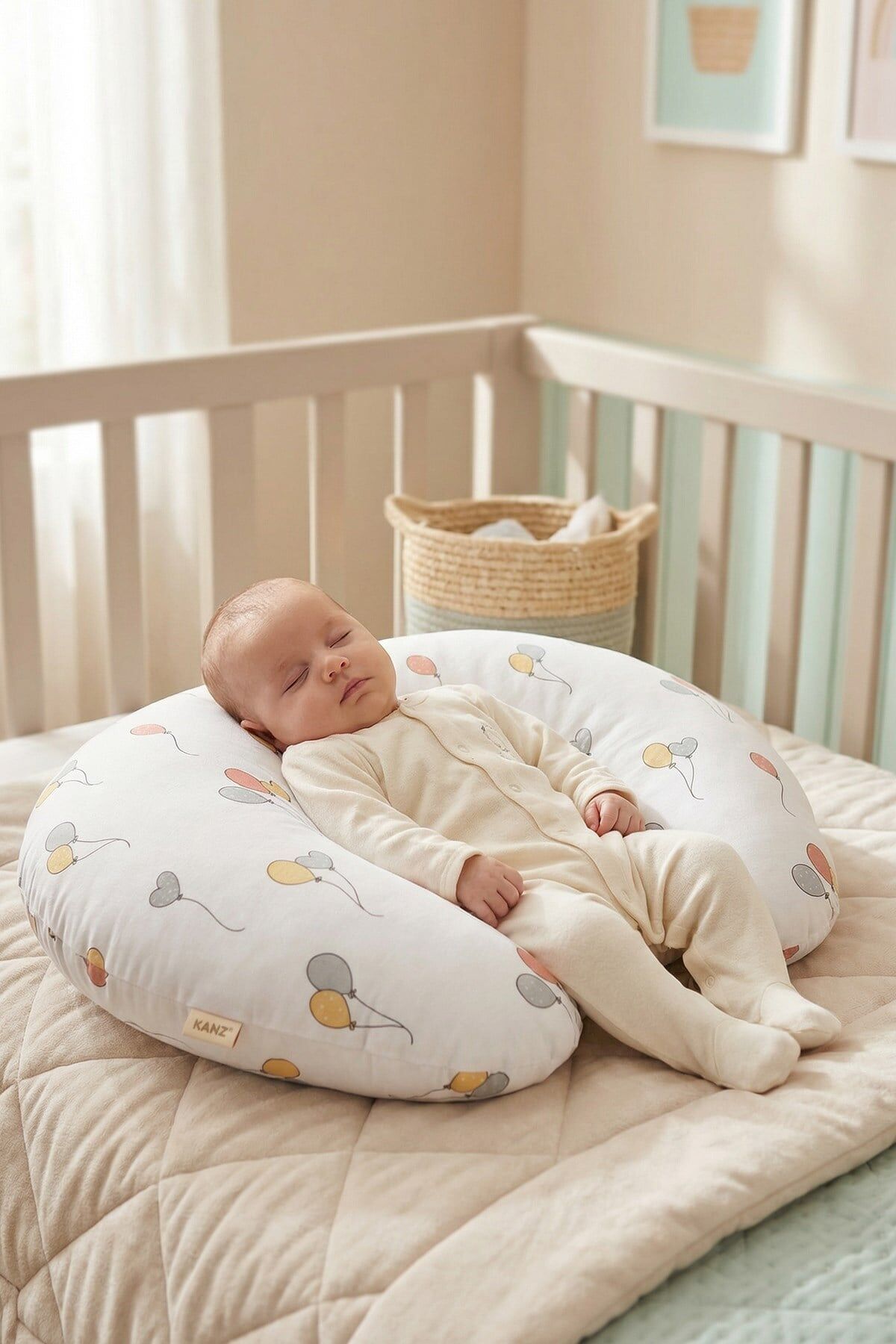 Kanz Bebek Emzirme Minderi Knz-036 Ballon