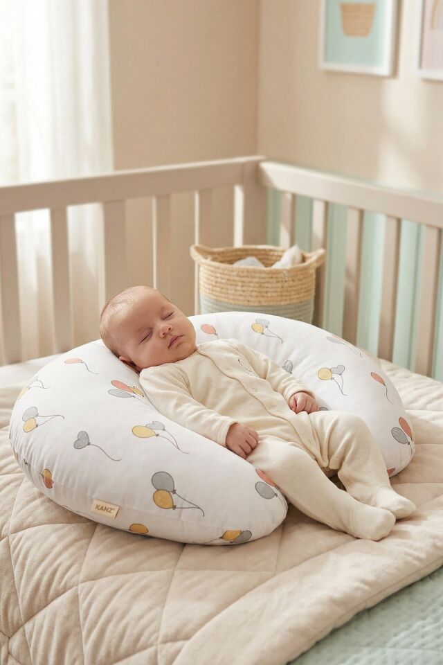 Kanz Bebek Emzirme Minderi Knz-036 Ballon