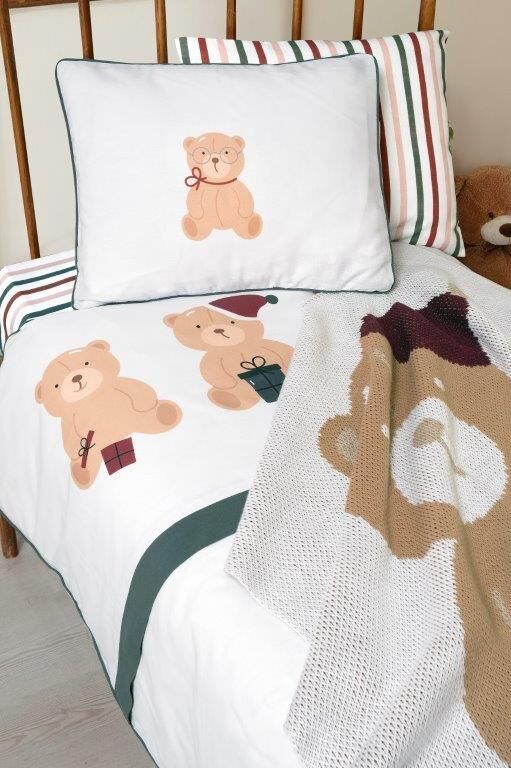 Kanz - Bebek Battaniyeli Nevresim Tkm.(knz-045) 152.01.0287.Teddy--