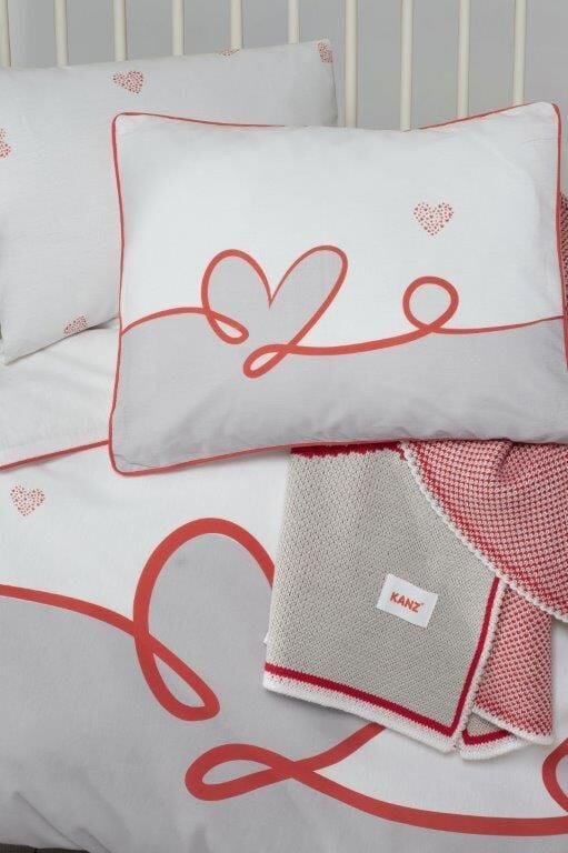 Kanz - Bebek Battaniyeli Nevresim Tkm.(knz-045) 152.01.0287.Love---