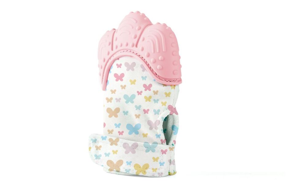 Babyjem Diş Kaşıyıcı Eldiven Pembe 526