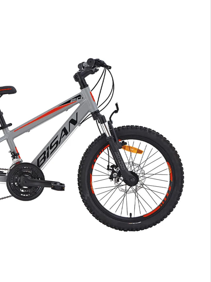 Bisan COOPER 24'' HD-25 Ürün Rengi: METALİK GRİ Kadro: 30 CM Vites: 3x7 VİTES Tekerlek: 24'' Etiket Rengi: SİYAH/SARI