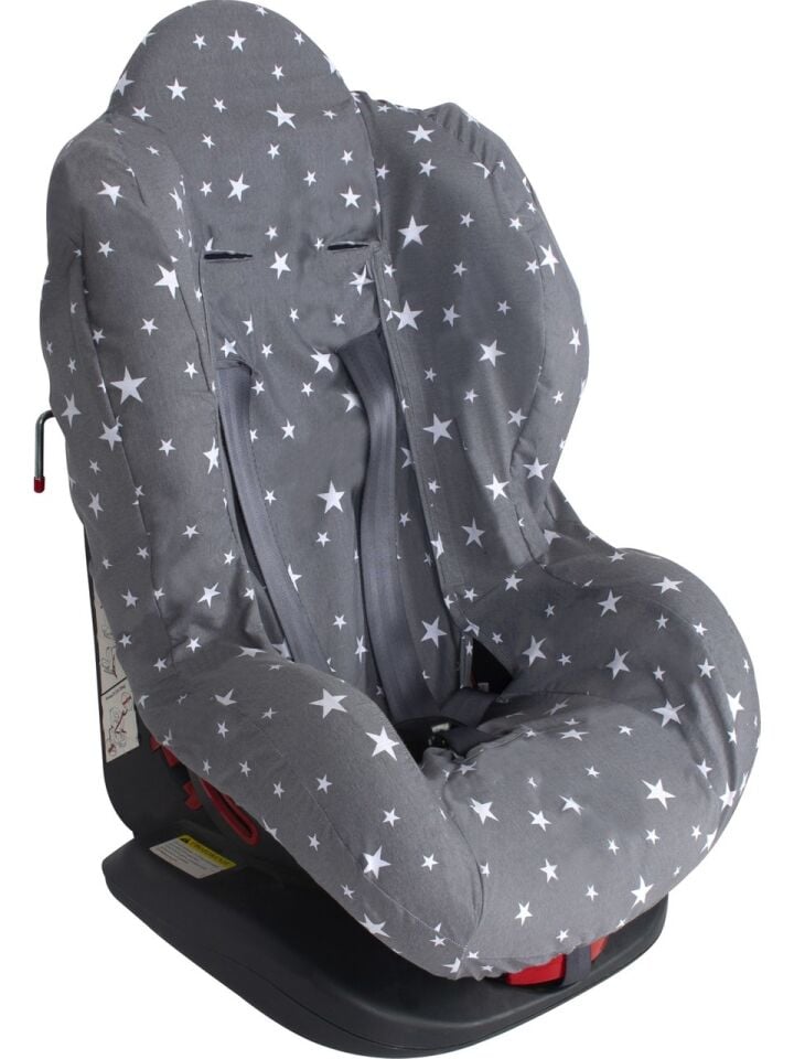 Sevi Bebe Oto koltuk Kılıfı - Gri Yıldız 361-13