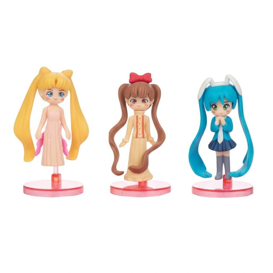 Nişancı Oyuncak  2035 3'lü Anime Figür Set