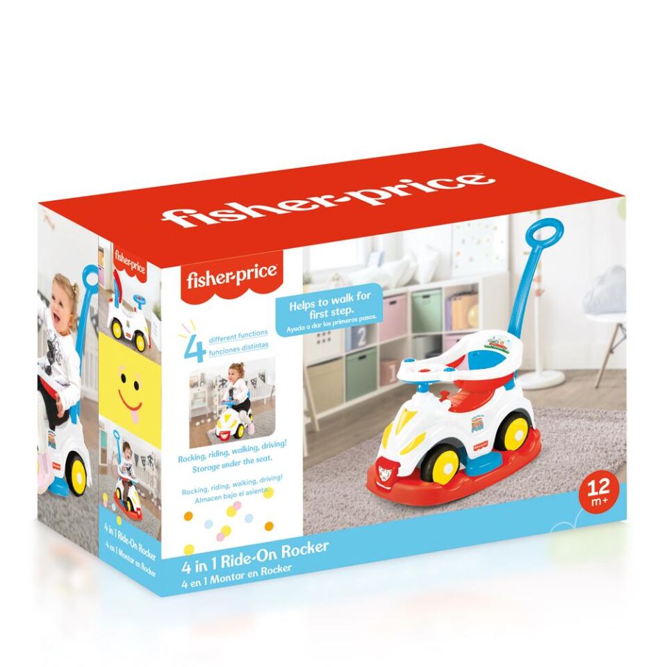 Dolu Fisher-Price Smile Araba 4'Ü 1 Arada