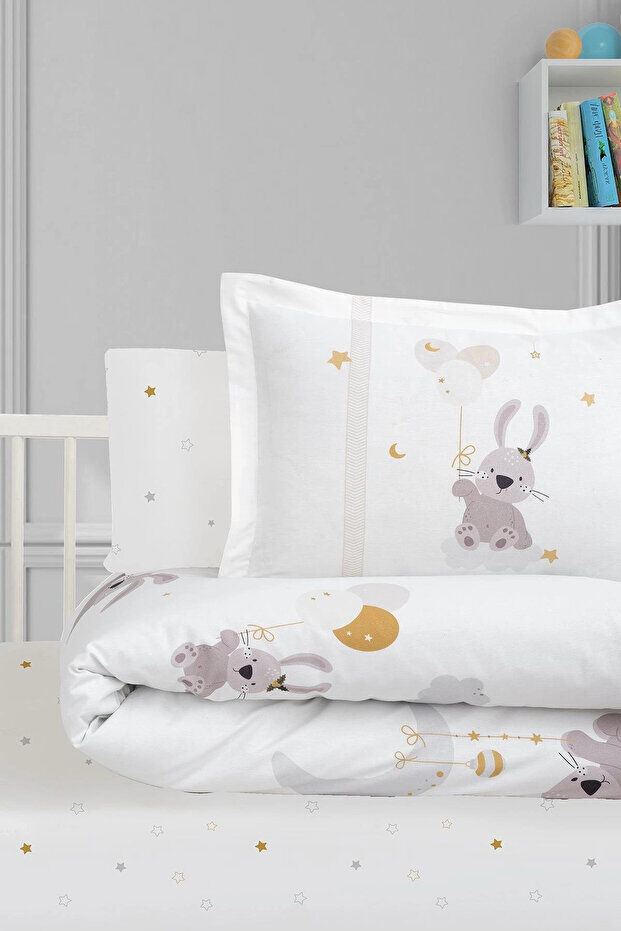 Kanz Bunny Dream Bebek Nevresim Takımı