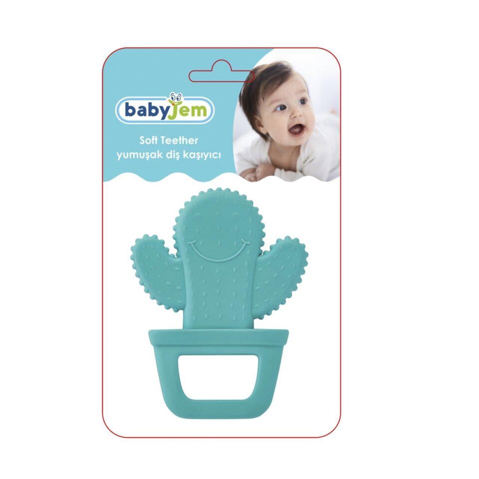 Babyjem Diş Kaşıyıcı Kaktüs Pembe 628