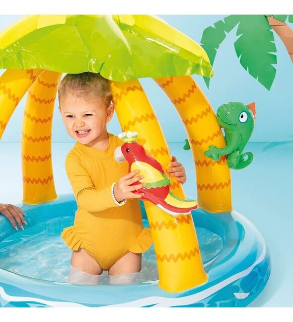 Intex 58417 Tropik Ada Gölgelikli Havuz 102 Cm 1010552