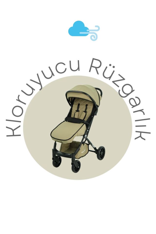 Baby Care Tripper Kabin Tipi Bebek Arabası - Siyah (BC-270-S)
