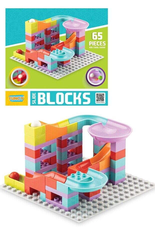 Funcy Toys Slıde Blocks (75 Parça) Cg056