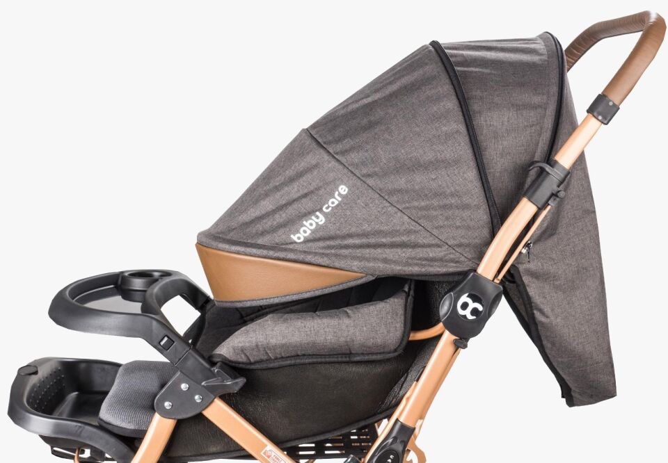 Baby Care Bc-65 Capron Çift Yönlü Puset Siyah ( S )