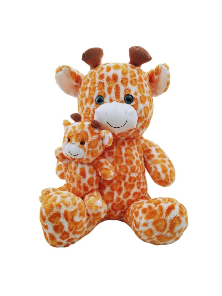 Pufu Toys 60 Cm  Yavrulu Peluş Serisi(6) 04061