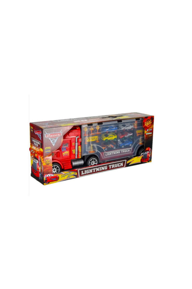 Toysan Toysan Tır Seti Super Car Racer 6 Arabalı Spr-11