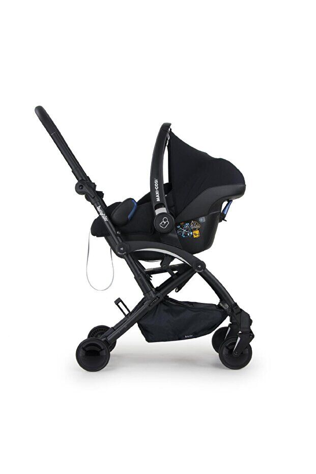 Bumprider Connect³ Bebek Arabası Black-Grey ( Tek Araba )
