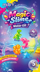 Magicslime 90 Mi 5 Li Set Deniz Canlıları Seti