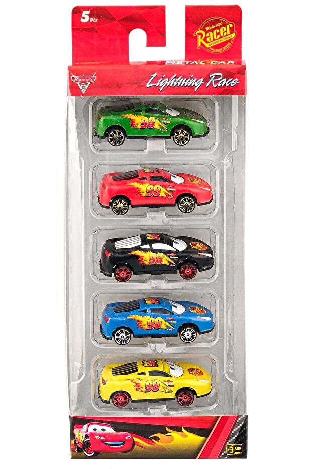 Toysan 5'li Racer Metal Araba Spr-51