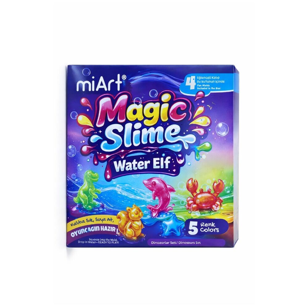 Magic Slime 90mi 5 Li Set Dinazorlar Seti