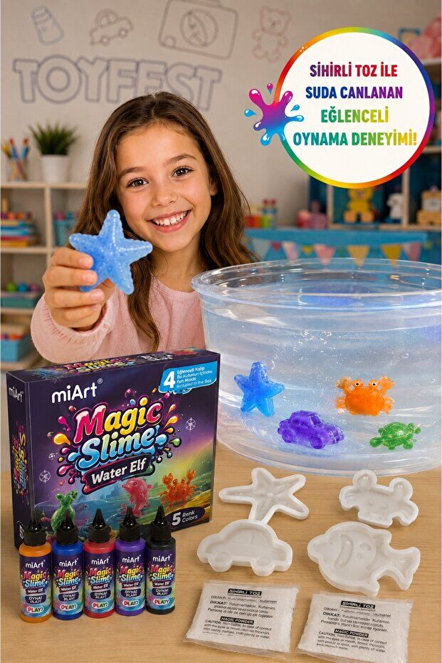 Magic Slime 90 Mi 5 Li Set Karışık Set