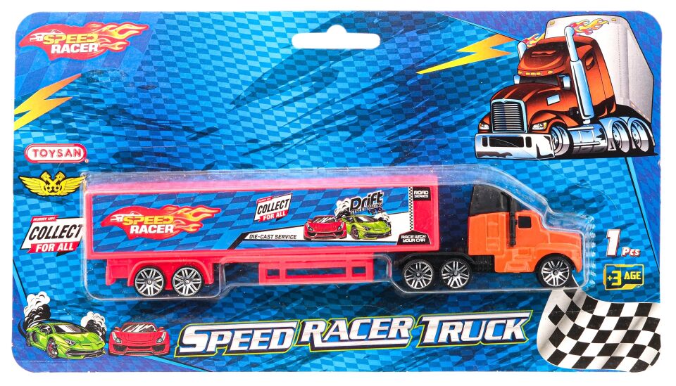 Toysan Toysan Vakumlu 1'li Speed Racer Tır Toy-85