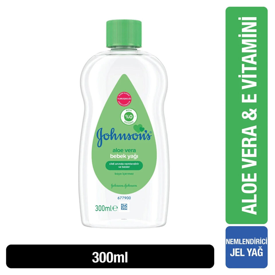 Johnson's Aloe Vera Bebek Yağı 300 ml