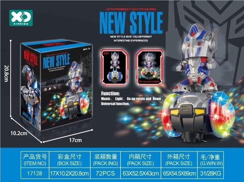 Toysan Sesli Müzikli Dans Eden Robot 17128