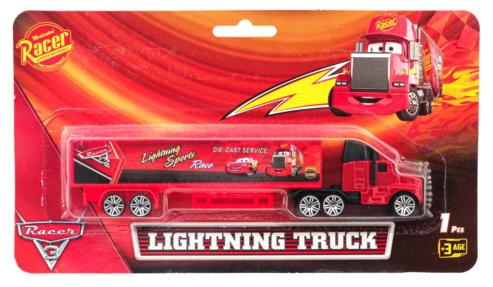 Toysan 1'li Vakumlu Racer Metal Tır Spr-07