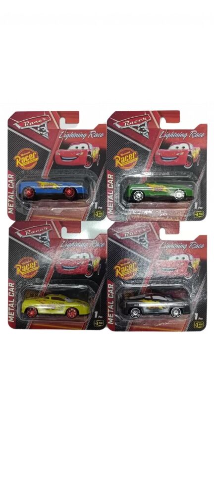 Toysan 1'li Racer Metal Araba Spr-39 Karma Renk